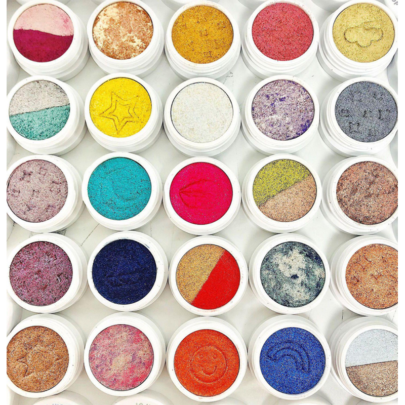 Paleta sjenila za oči Visoko pigmentirani sjajni liskun Paleta sjenila za oči Hot Sale Natural Range Eyeshadow 25 boja