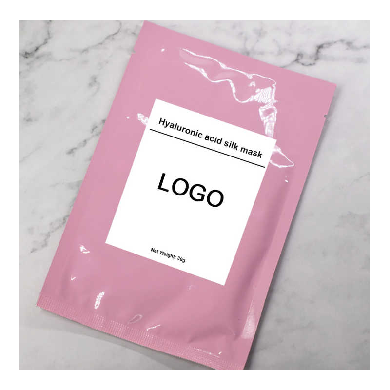 35g Facial Sheet organska hidratantna svilena maska ​​za lice s hijaluronskom kiselinom