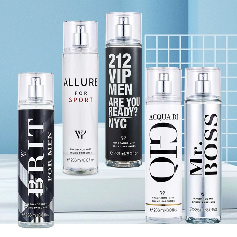 Body Mist 236 ml cvjetno-voćni izvorni miris za tijelo u spreju Trajni mirisni parfem za muškarce