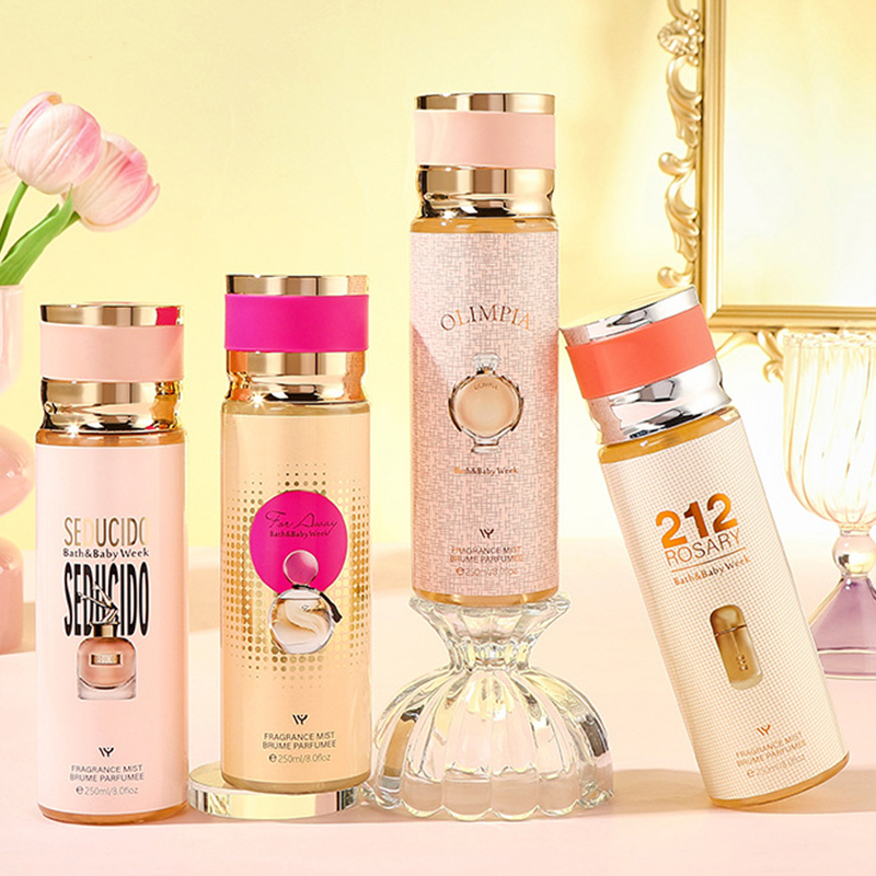 250 ml Brand Perfume Sweet Floral Women sprej za tijelo Body Mist Parfums Dizajnerski parfem