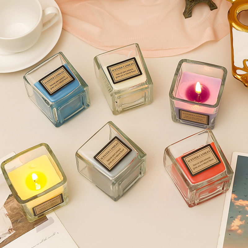 120g Mirisi Mirisne kućne mirisne svijeće Snažan miris Dugotrajne aromaterapije Svijeće u staklenkama