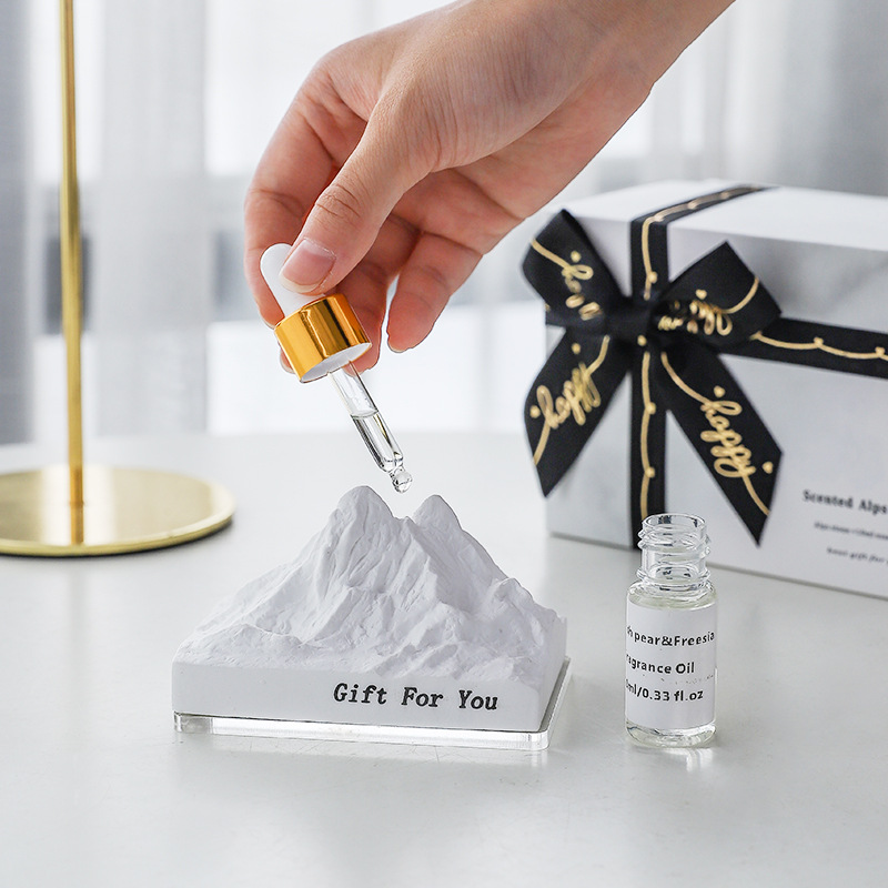 Difuzor klima uređaja od čvrstog gipsa Kameni privjesak Ekološki prihvatljiva aromaterapija Uređenje interijera automobila Vjenčanje Parfem