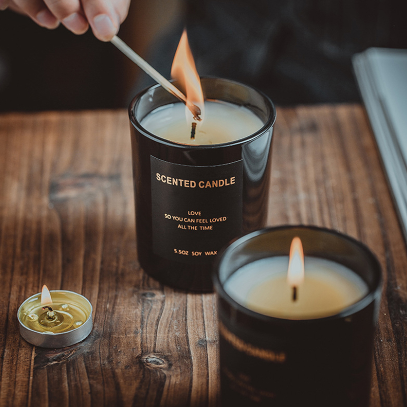 160 g mirisne svijeće za aromaterapiju prirodne tvornice sojinog voska